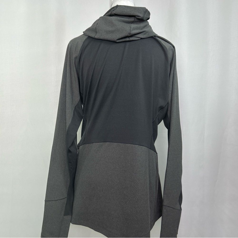 Mountain Hardwear Pullover Women Size Large Gray GHEE Long Sleeve Hoodie Hiking - Picture 6 of 9